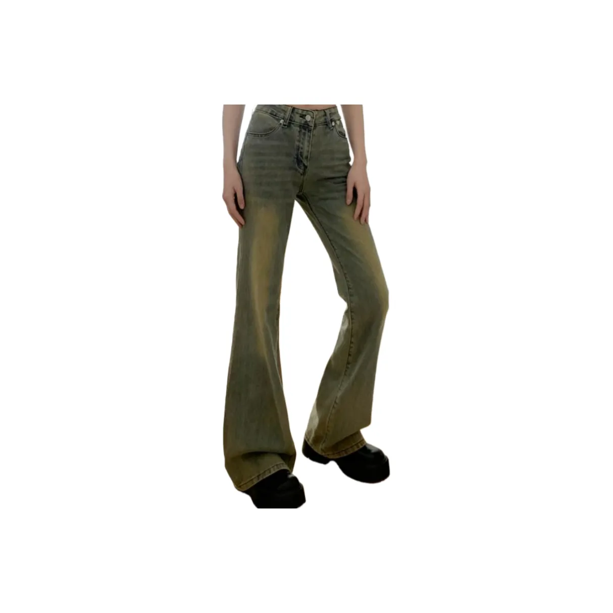 Lan Miao Женские Джинсы