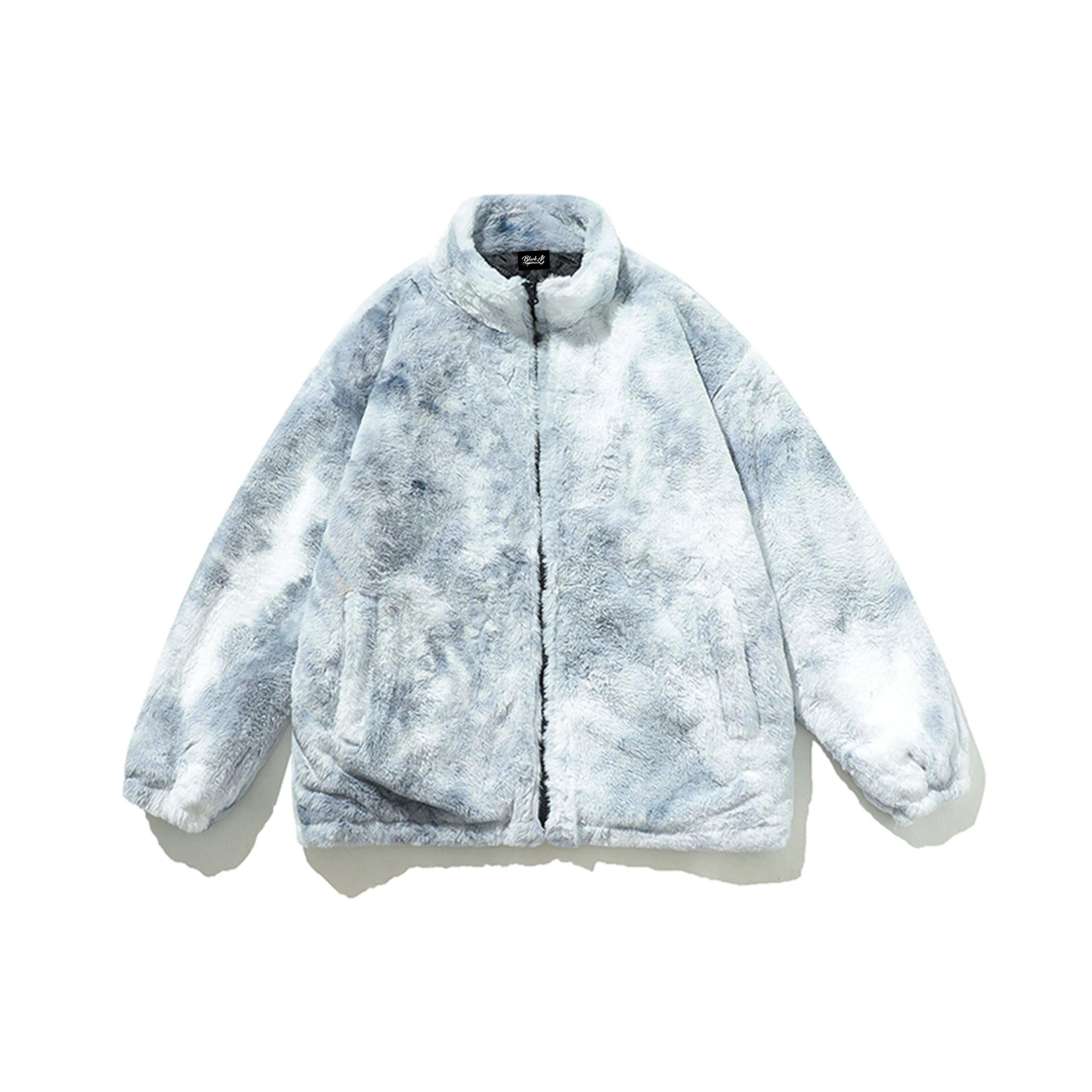 BLACK AT Бархат Feel Пальто Унисекс