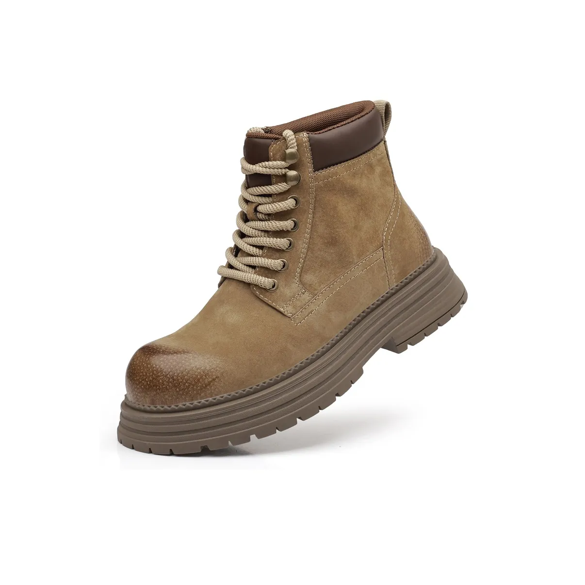 SENGUIBUCK Натуральная кожа и высокие походные ботинки для пустыни носки экипаж ботинок Martin мужской