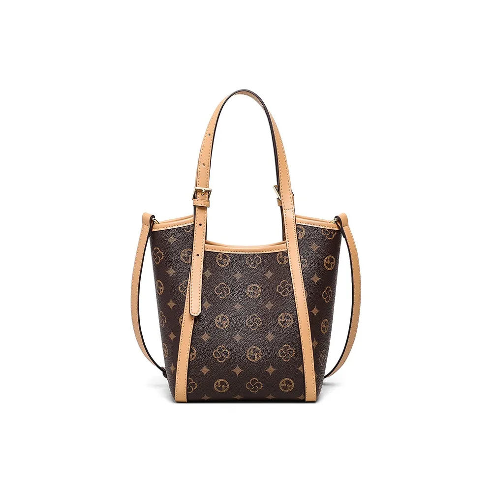 Younger Song Сумка из синтетической кожи Женская Кофейного цвета