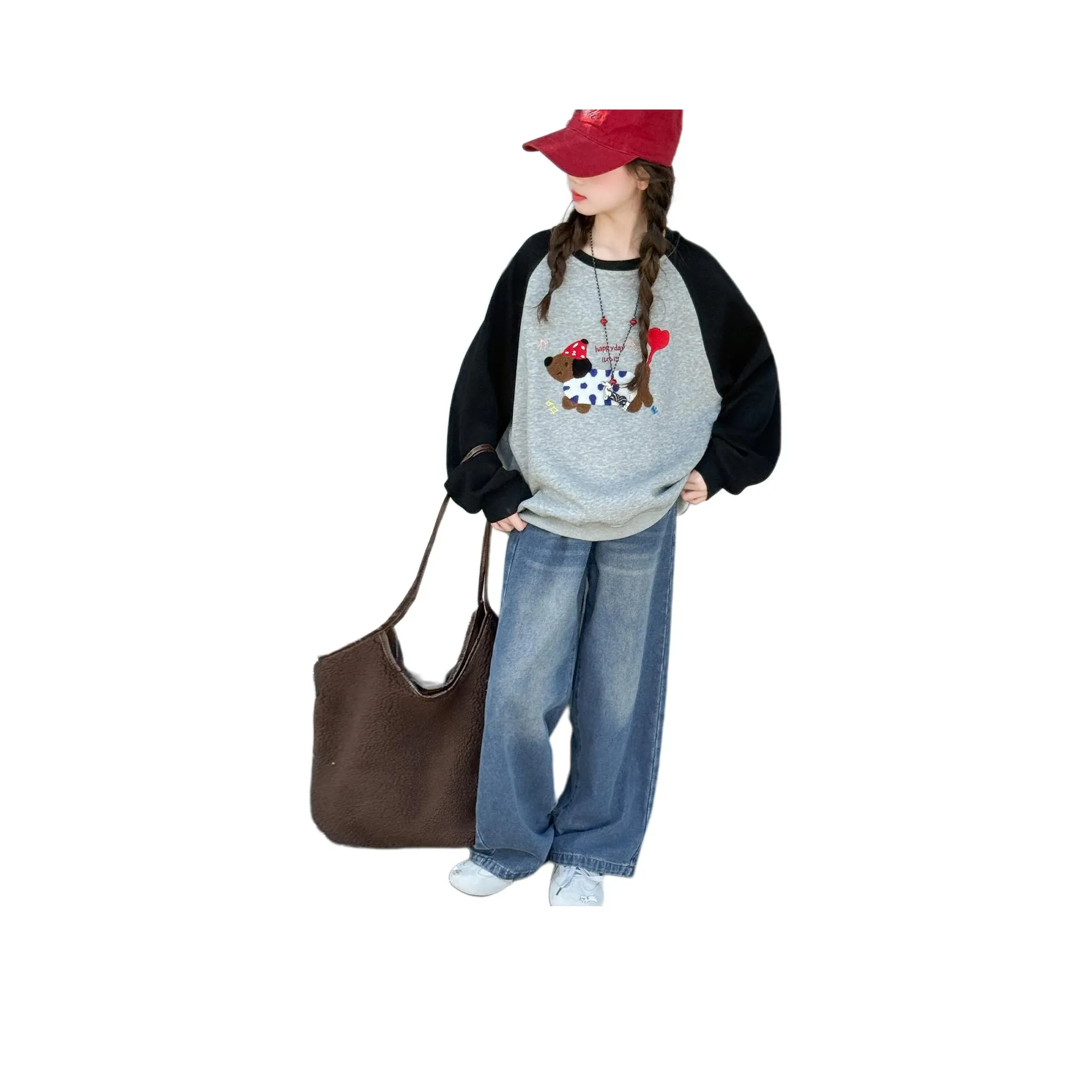 GULIJIA Повседневная спортивная одежда Осень и зима Подростки