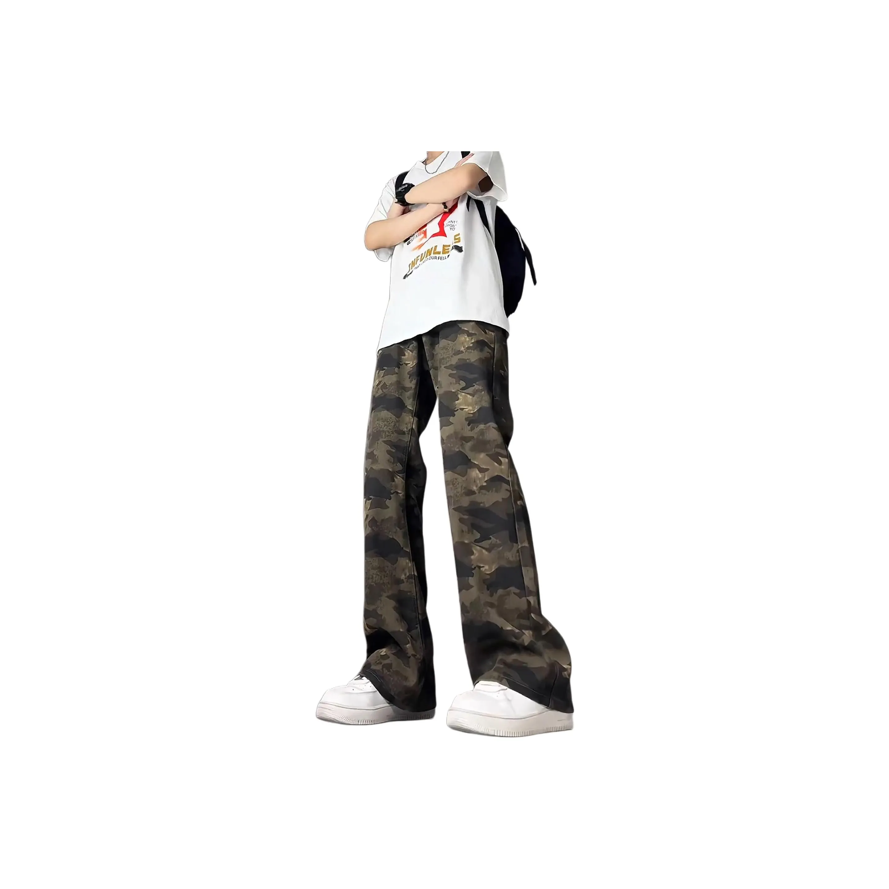 UOOHE Унисекс Джинсы