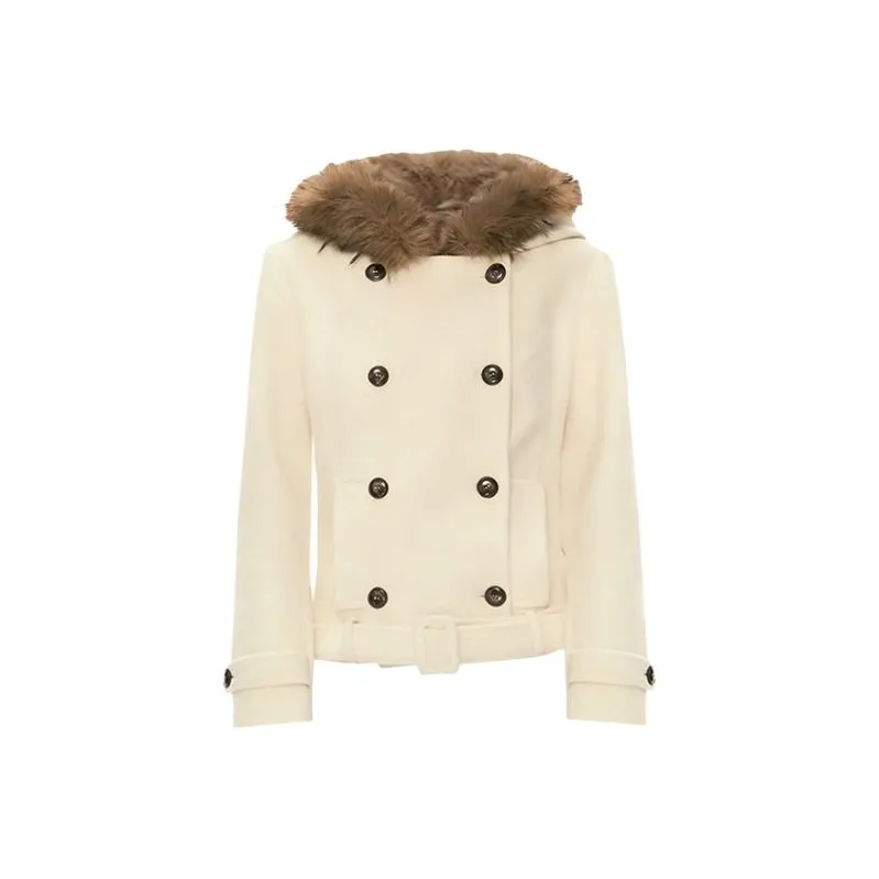 COVT Light Beige Women's Coat COVT Светлый Бежевый Женский Пальто