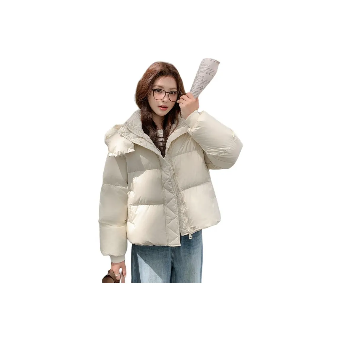 LANGQING Женские пуховики
