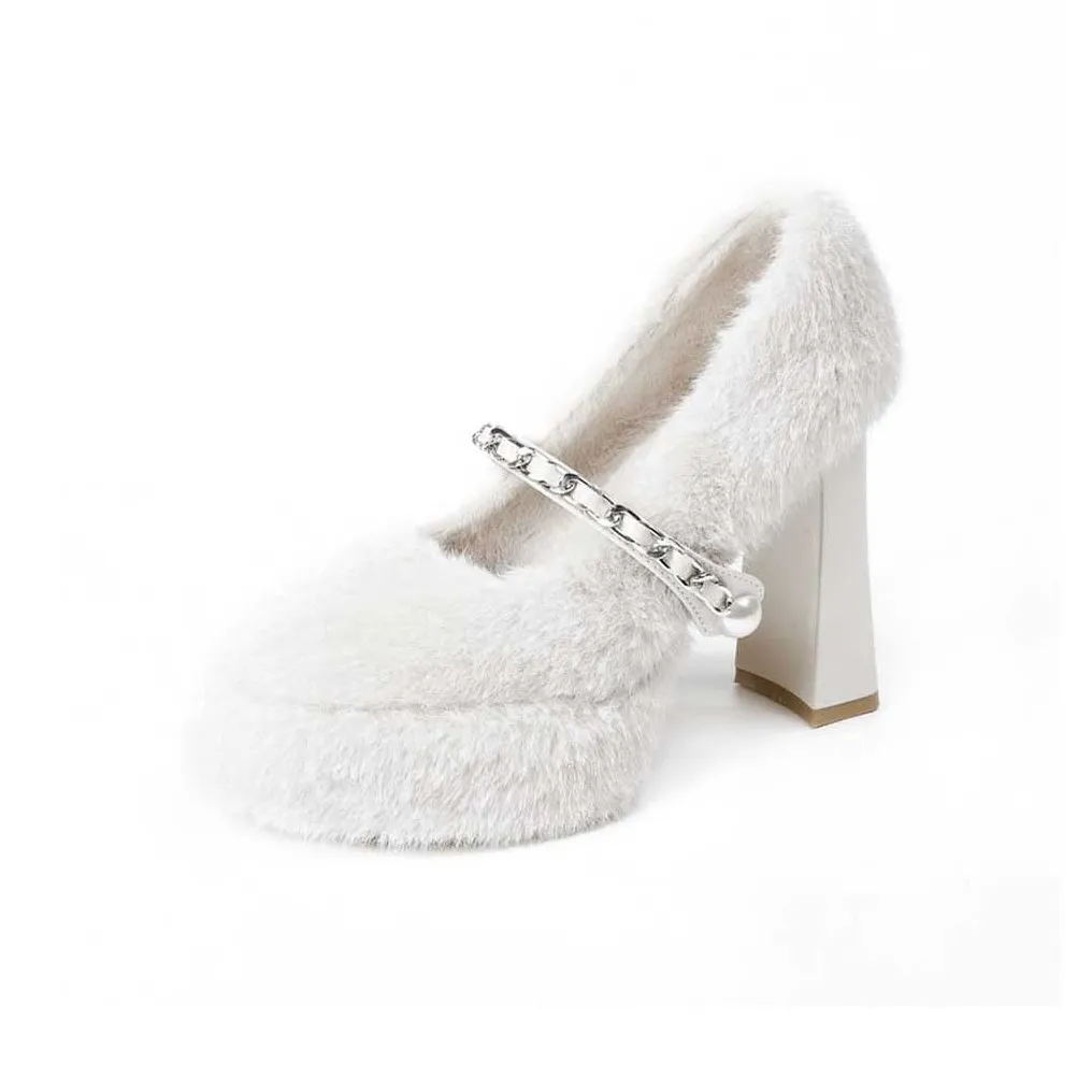 Lanza Высокие каблуки Ecru Женские