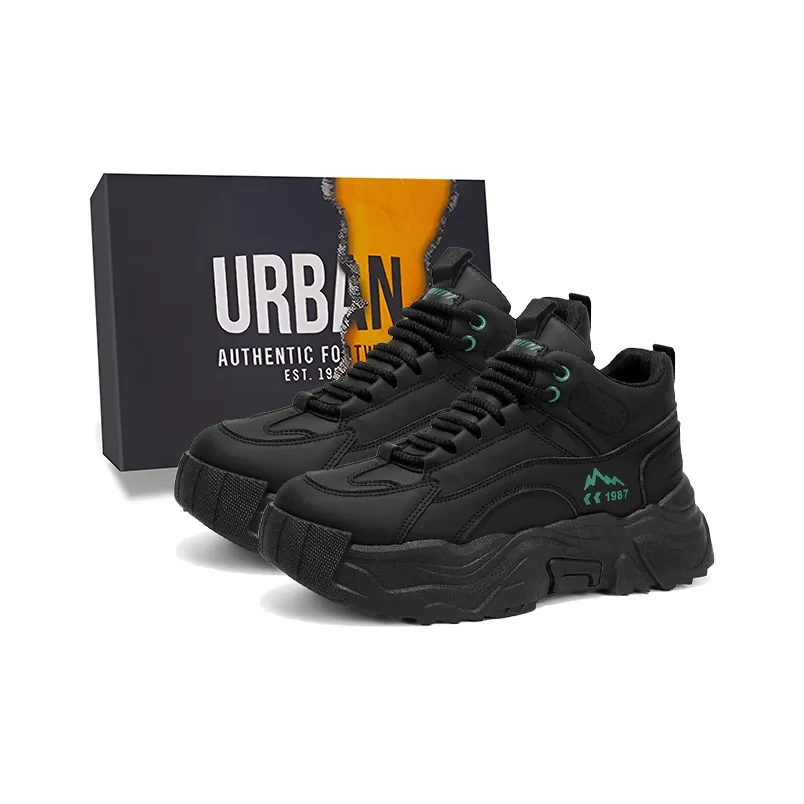 URBAN AUTHENTIC Высота Увеличивающие Износостойкие Противоскользящие Высокие Кеды Мужские