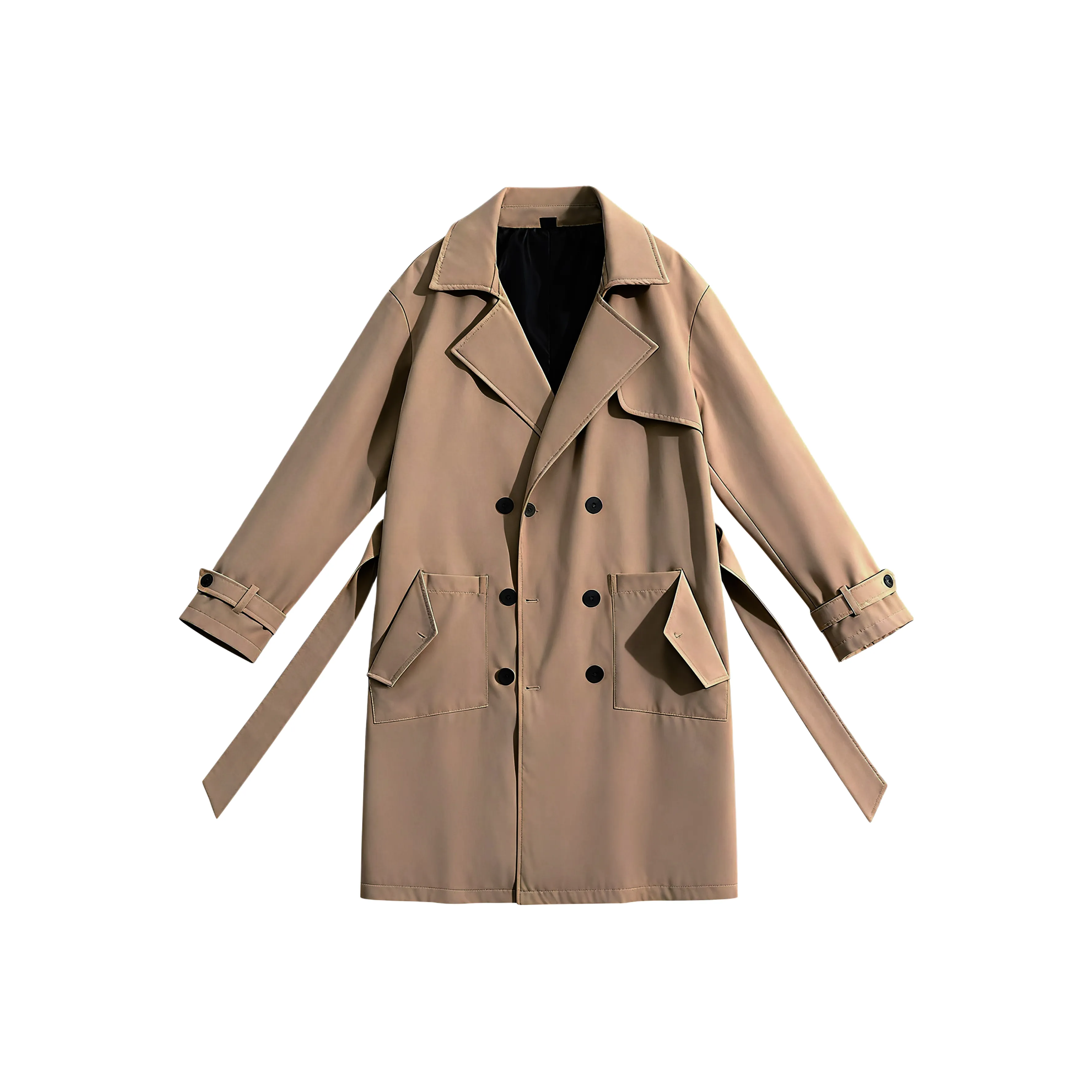 Struggle Vintage95 2025 Осенне-зимнее пальто унисекс