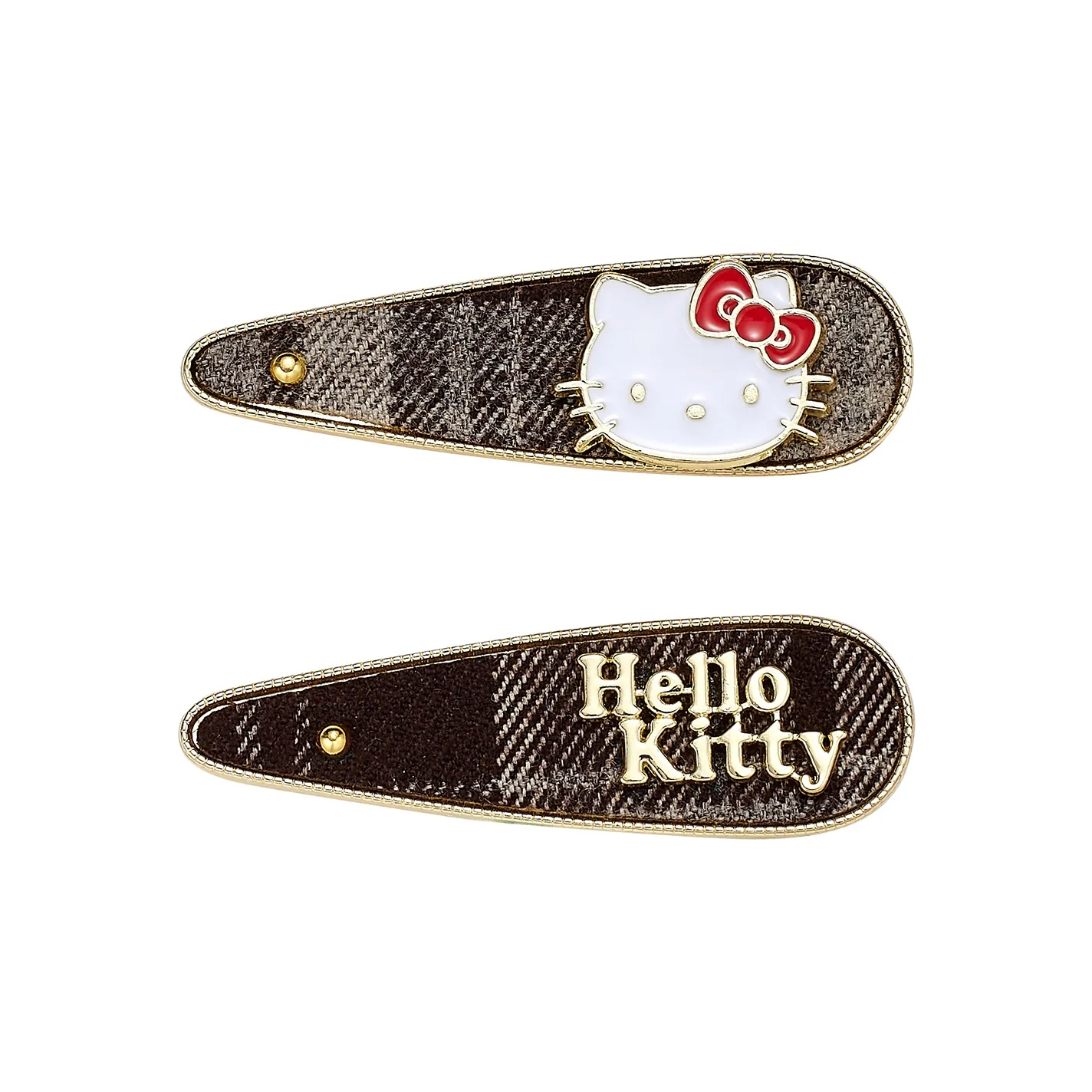 Санрио Hello Kitty Alloy Заколки для волос Женские