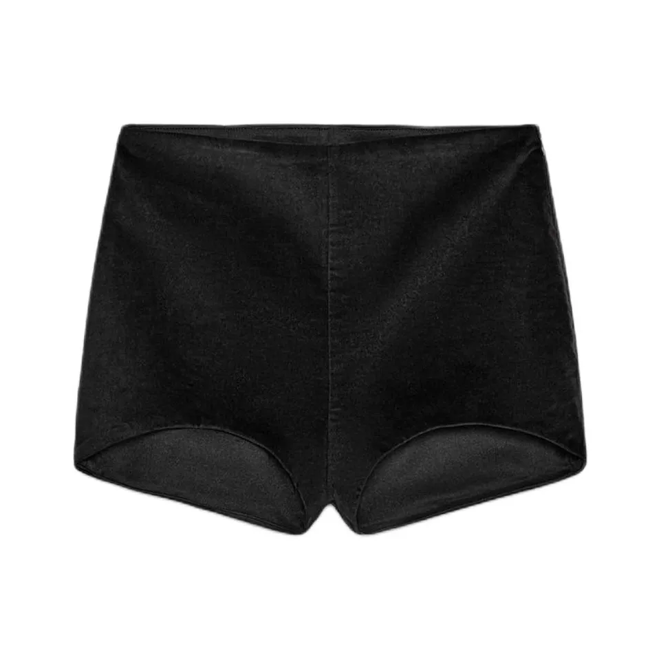 ZARA Collaboration Черные Женские Повседневные Шорты