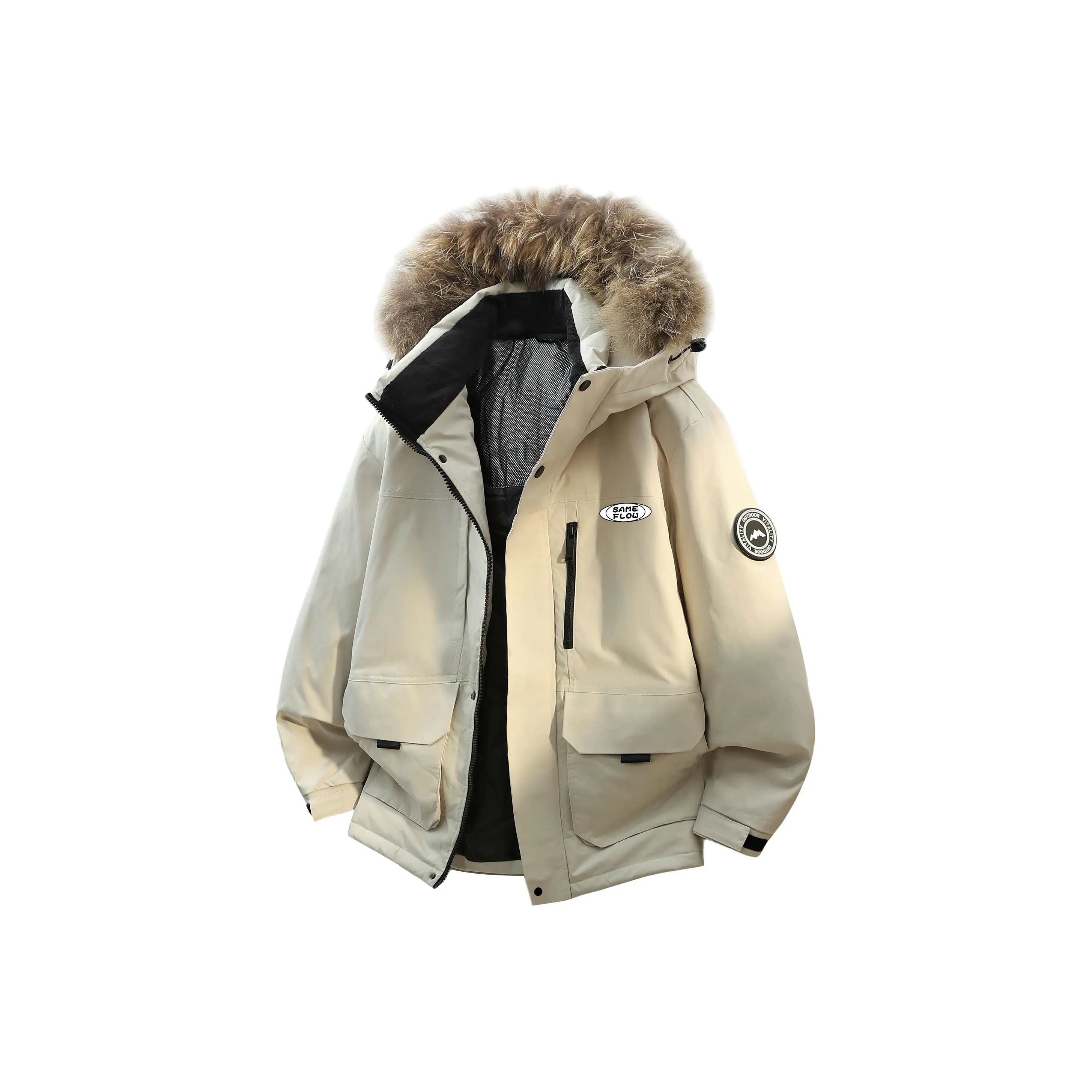 SAME FLOW Унисекс Пуховики