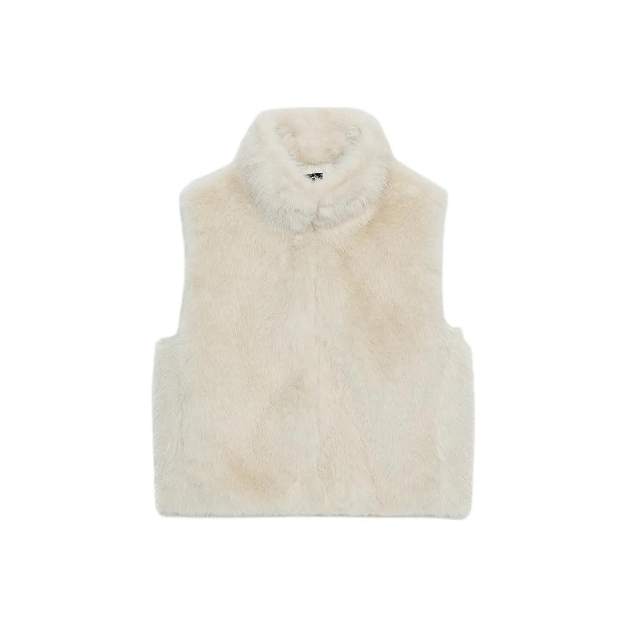 ZARA Светлый Бежевый Женские Жилеты