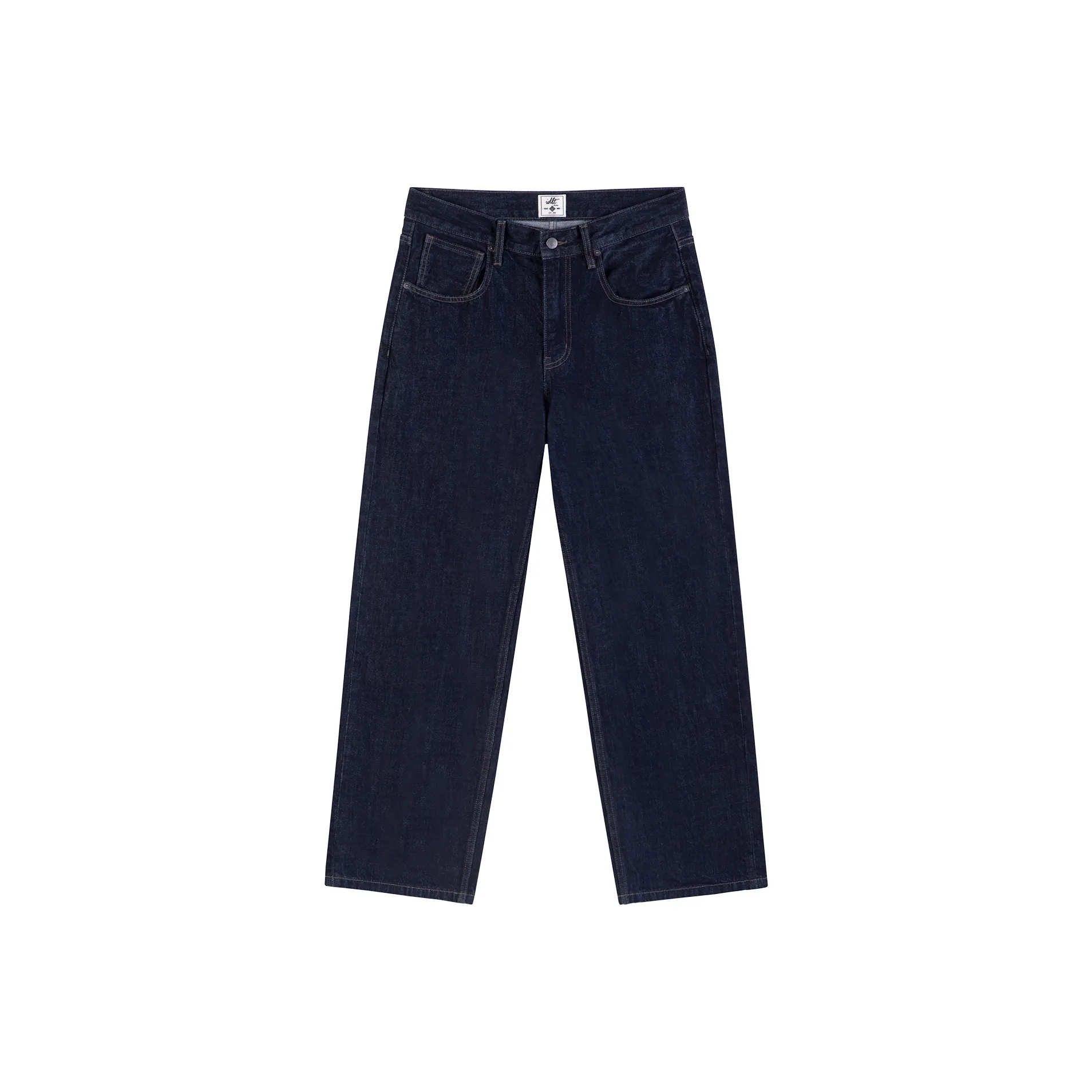IDLT Темно-синий Унисекс Джинсы