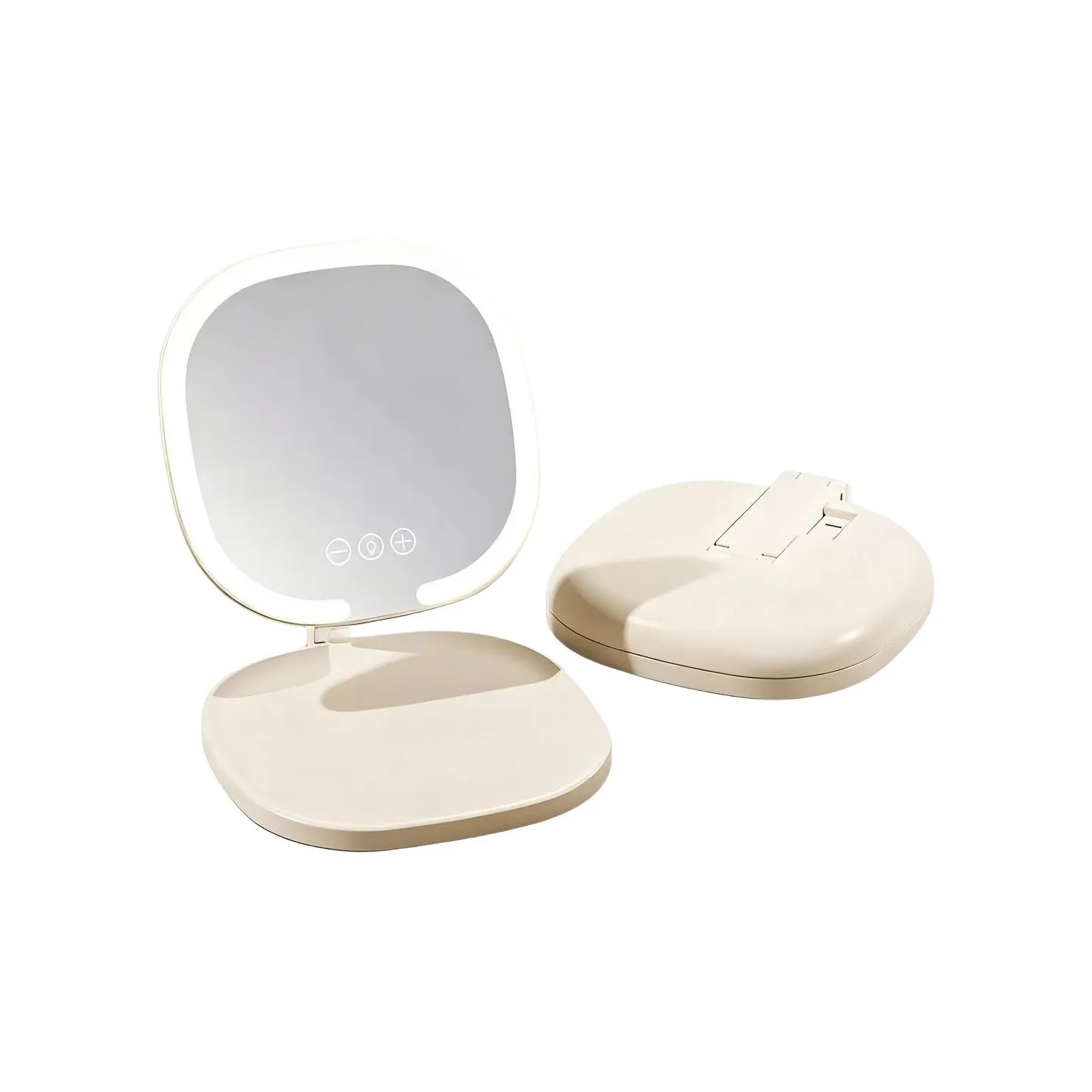 PureLove Настольный свет Регулировка угла наклона Портативный и складной Зеркала для макияжа