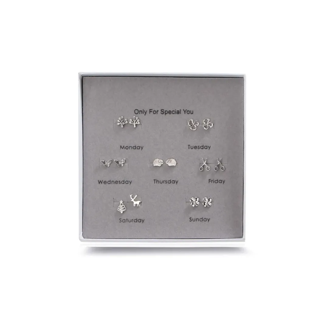 I YOU Alloy Stud Earrings Women's