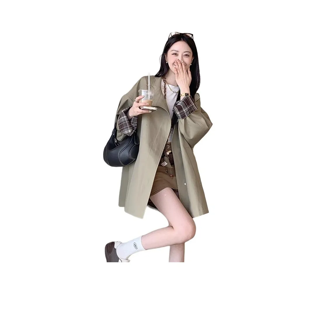 MDEHT Женская тренч