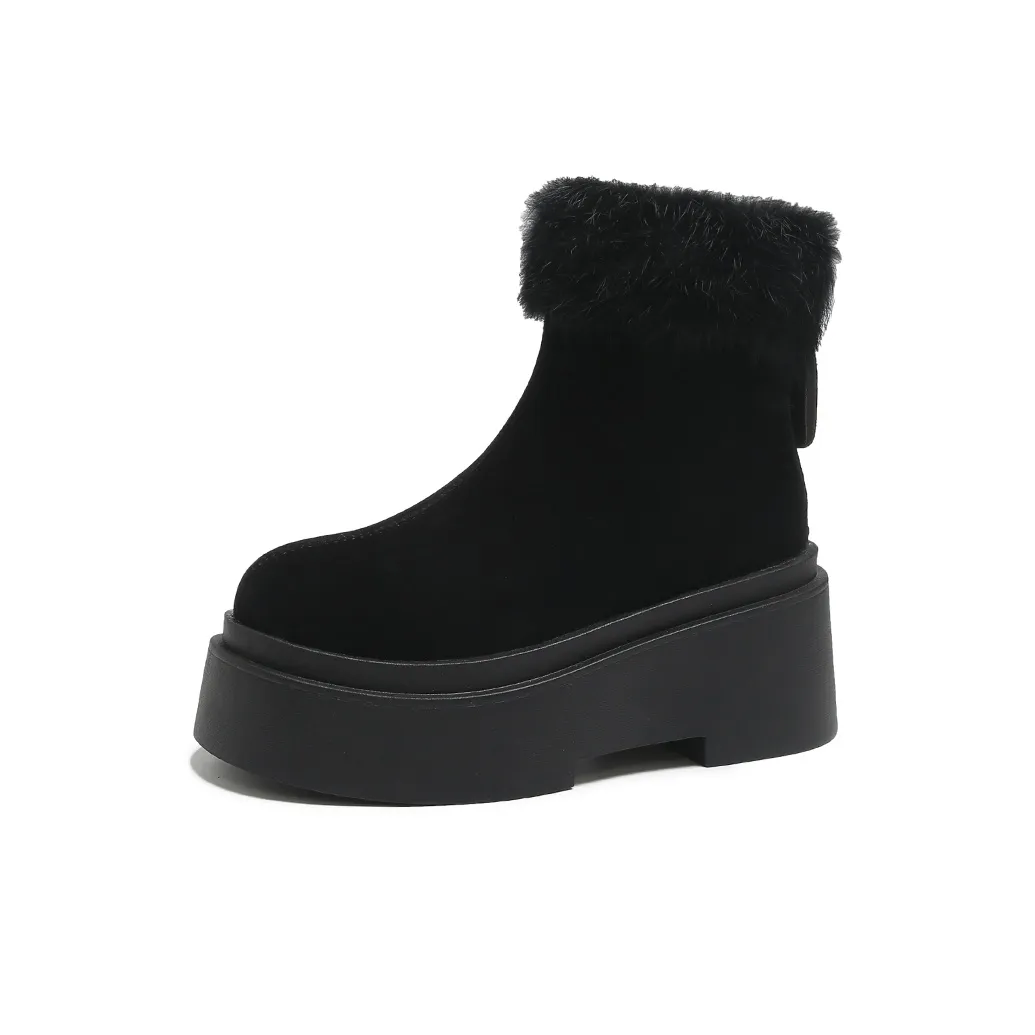 Rutai Термический Рекомендуемый рост Увеличение Короткие Снежные Ботинки Женские