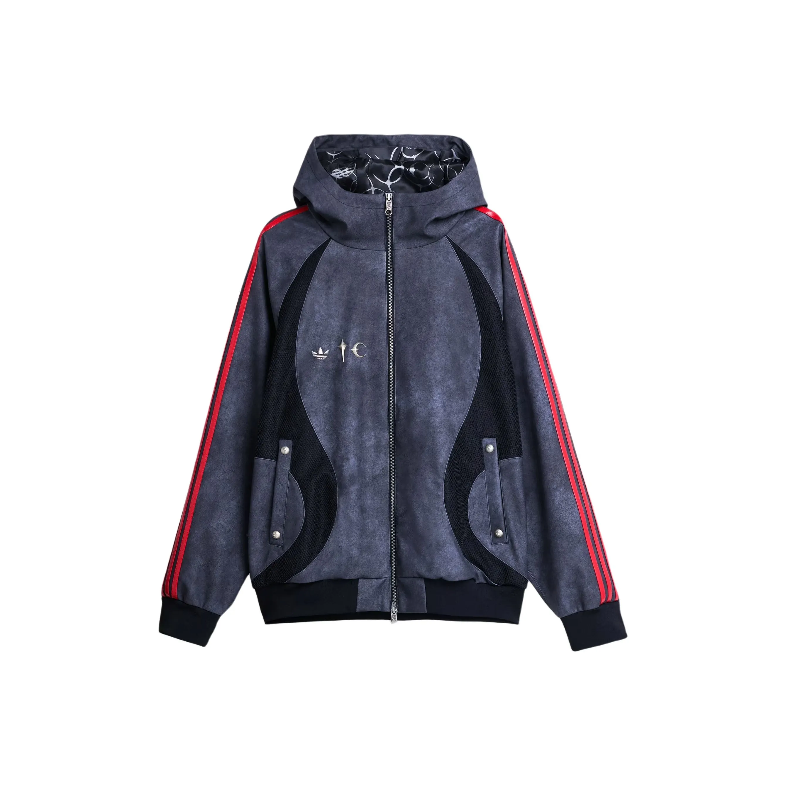 Adidas Originals x Thug Club TC TG LTHR JKT Куртка Унисекс