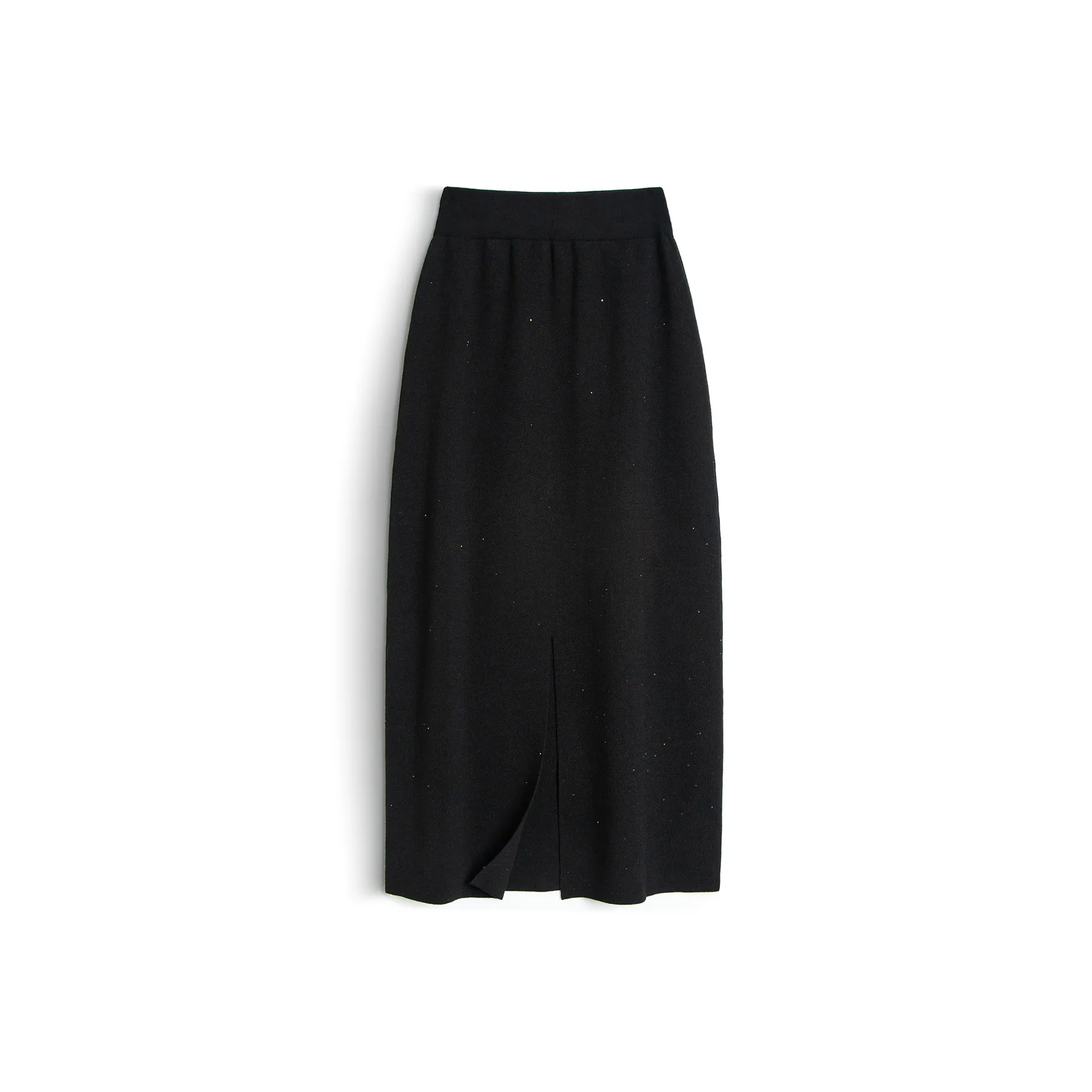 Benhou Черные Женские Вязаные Длинные Юбки