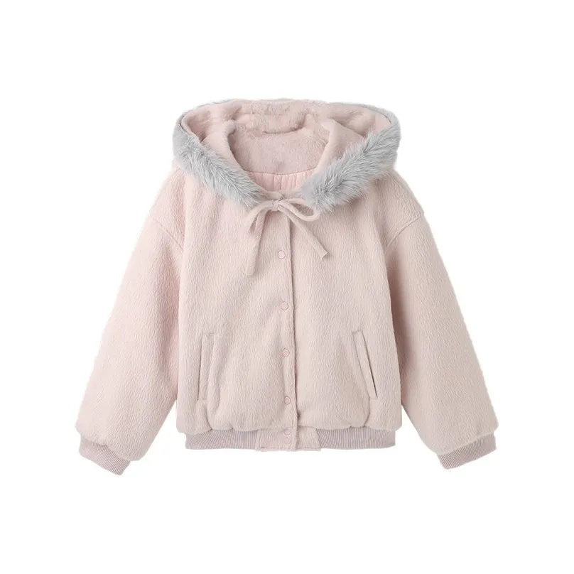 PUREIDOL Розовое Женское Пальто