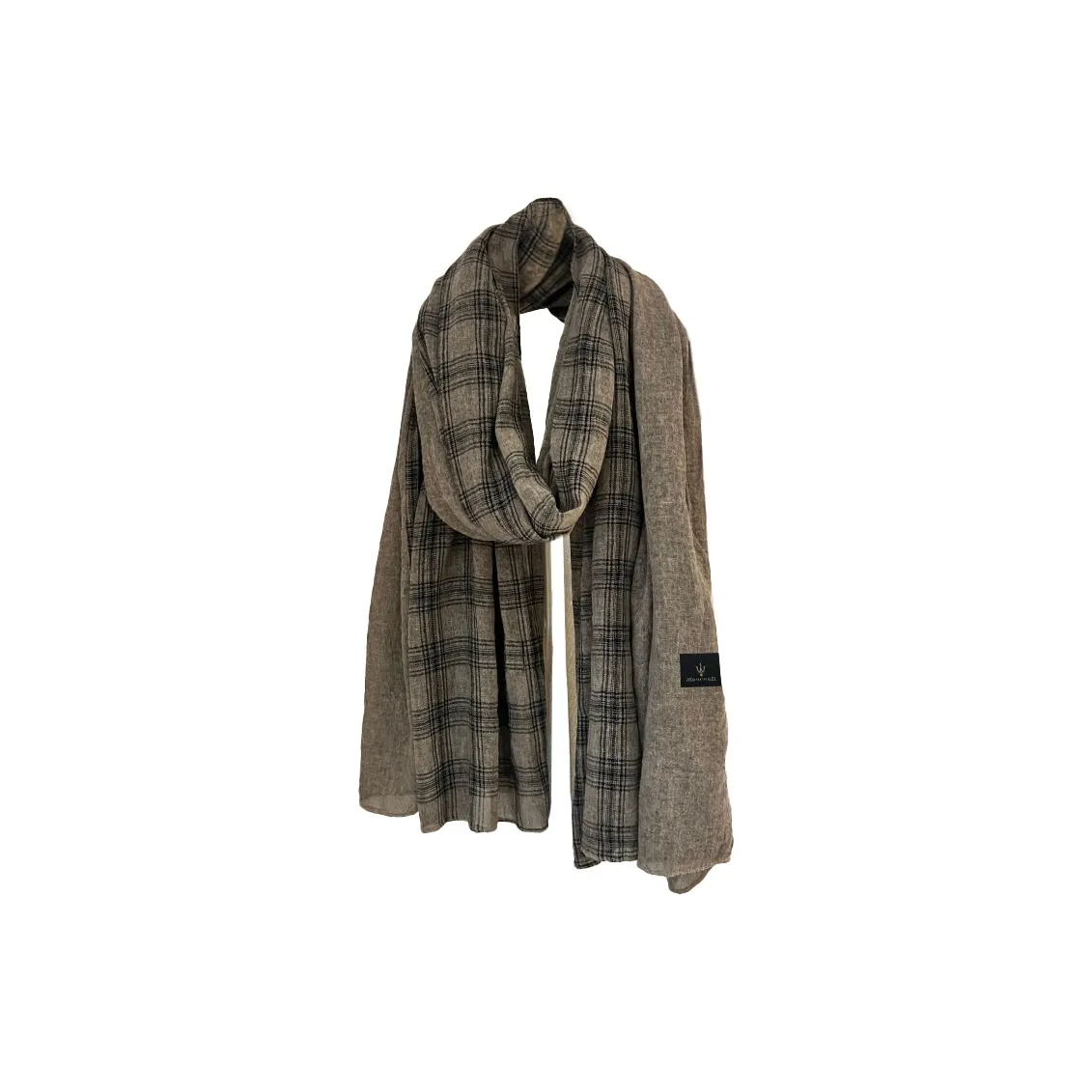 Maserati Полиэстеровые трикотажные шарфы Женские