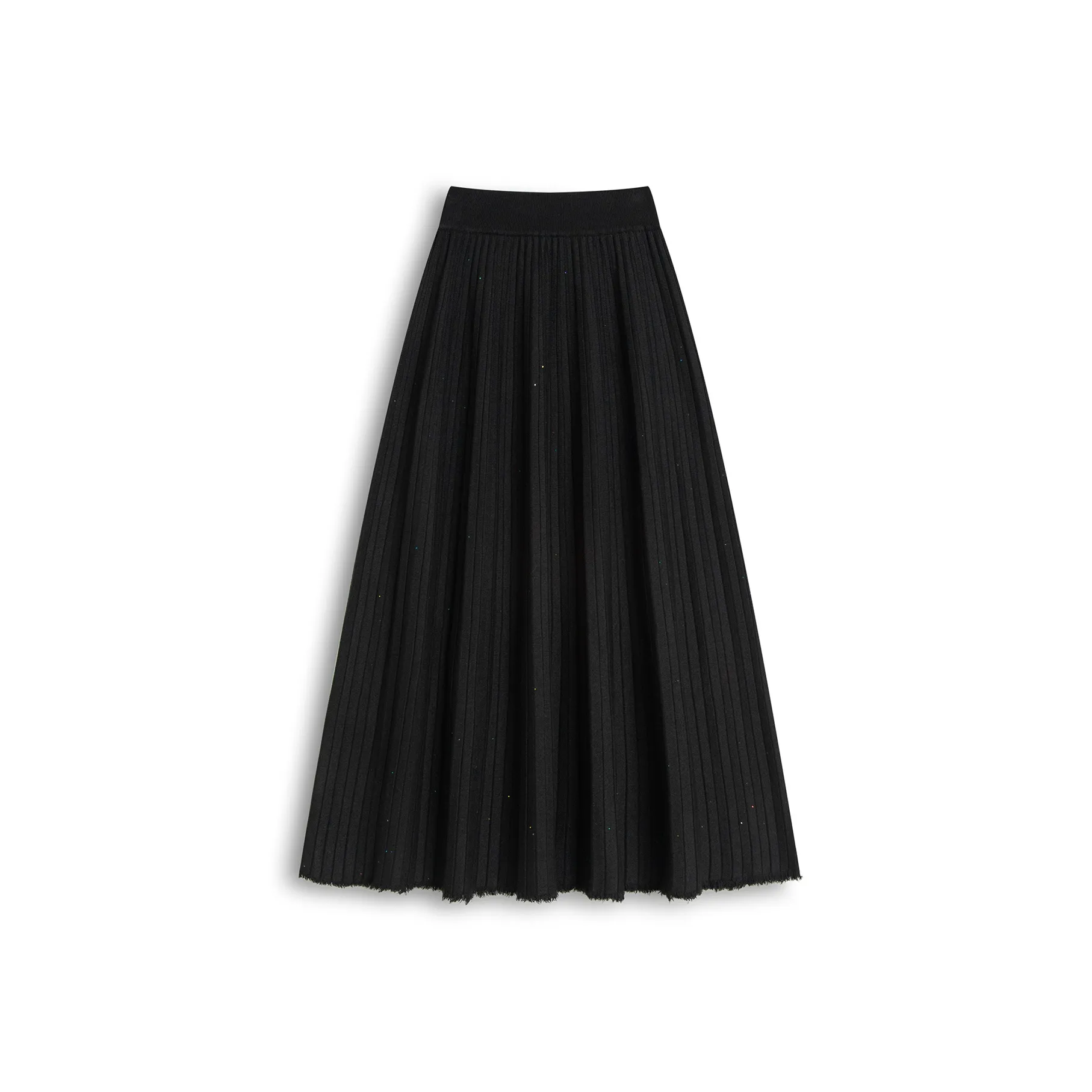 Benhou Черные Женские Вязаные Длинные Юбки