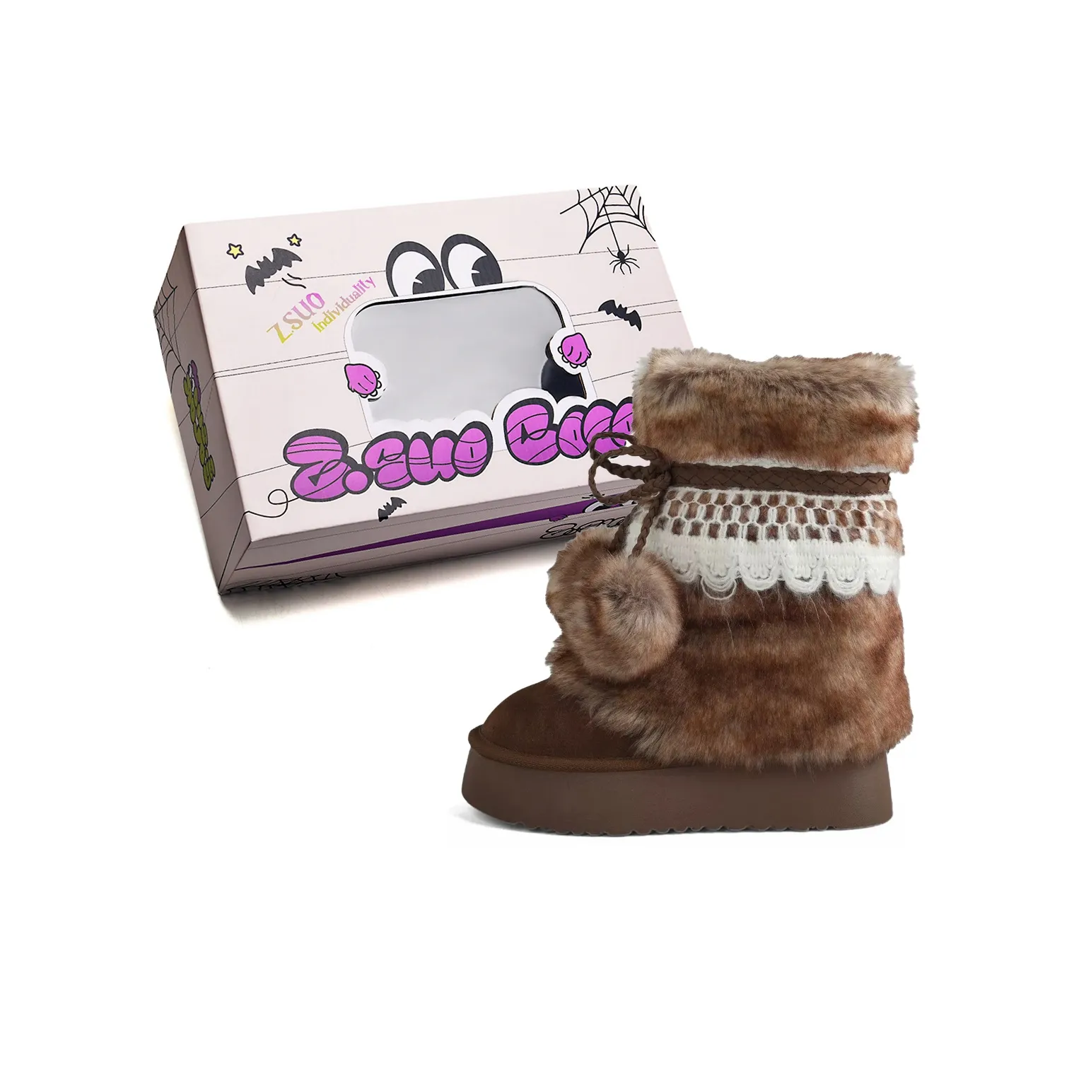 Z.SUO Сноубутсы Женские