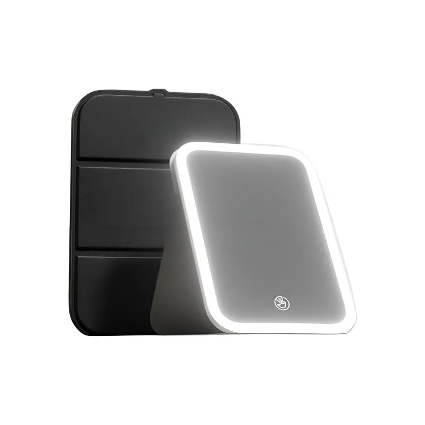 PureLove Светящееся Складное Портативное Зеркальце Студенческое Интернет Знаменитый Стиль Instagram Дом Стол ДОМ Зеркала