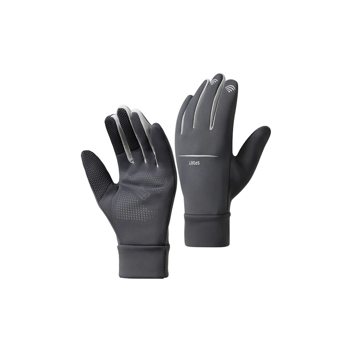 NANJIREN Утолщенные Спортивные Перчатки Мужские