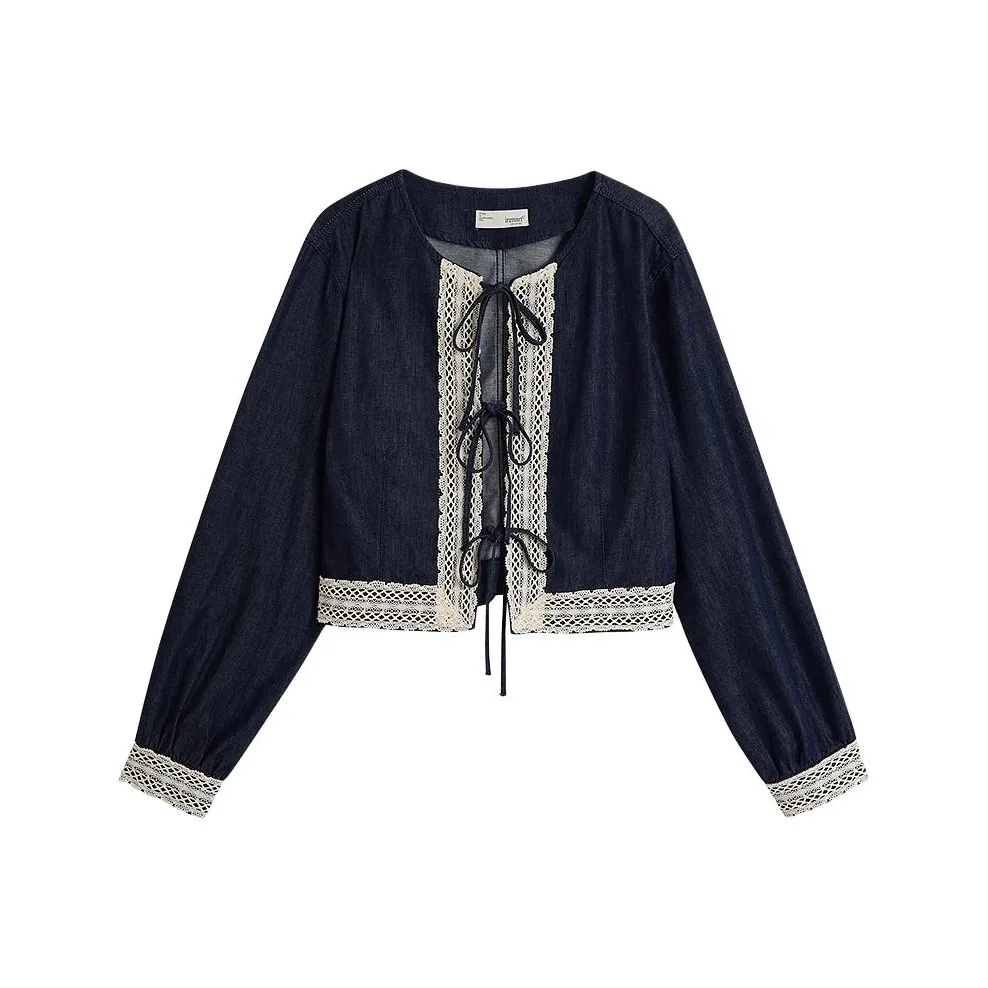 Inman Джинсовый Синий Женская Рубашка