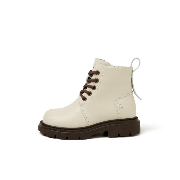 teenmix Детские кожаные сапоги для детей 3-7 лет