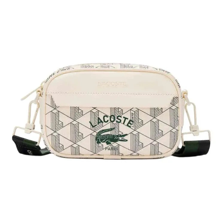 Сумка через плечо из ПВХ стандартная мужская белая