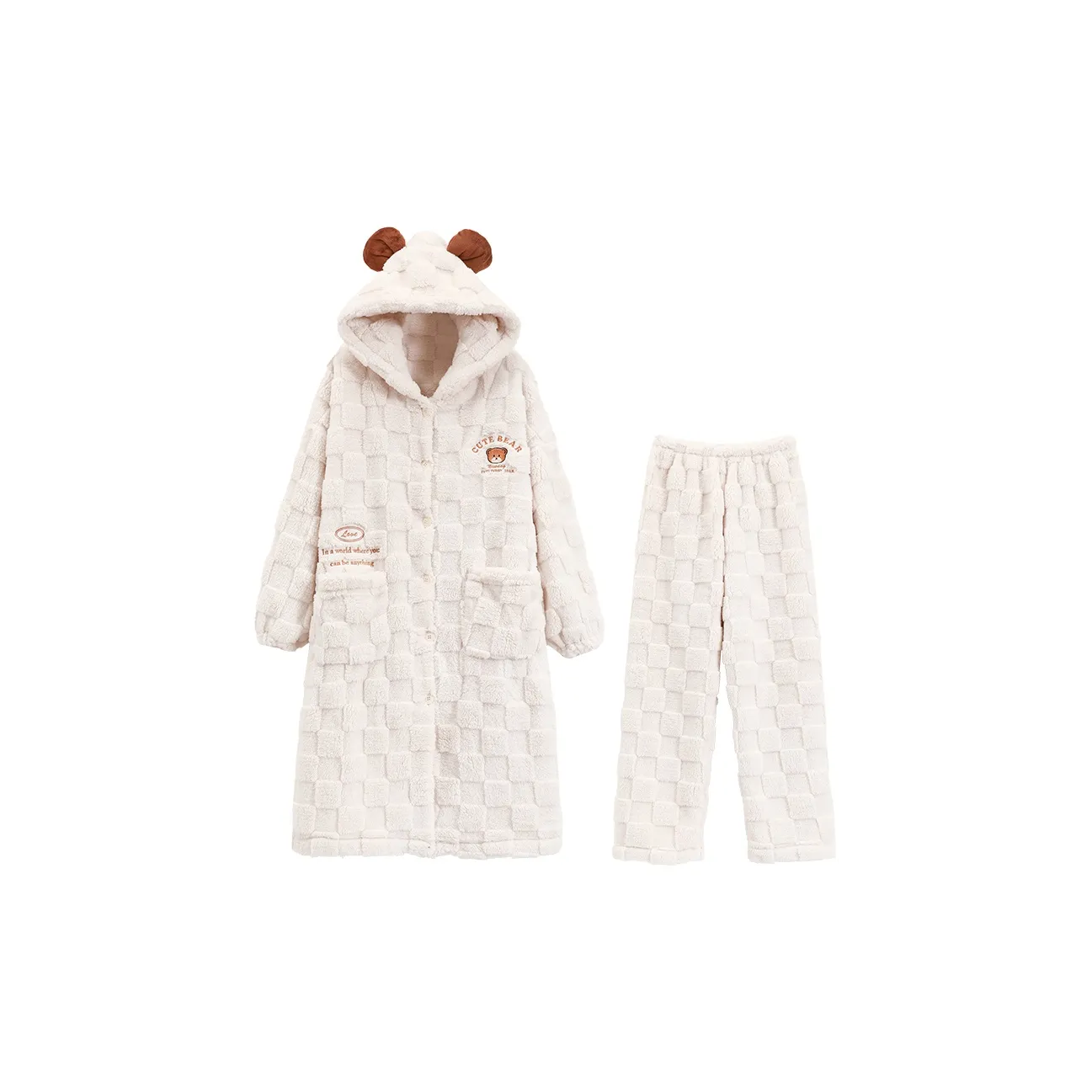 MADALLO Абрикос Женские Банные халаты