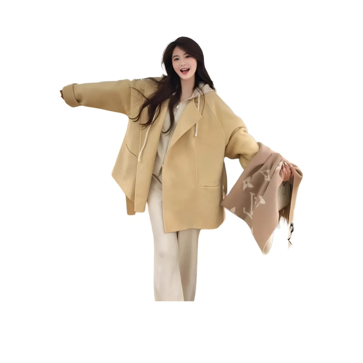 MORii Желтое Женское Пальто