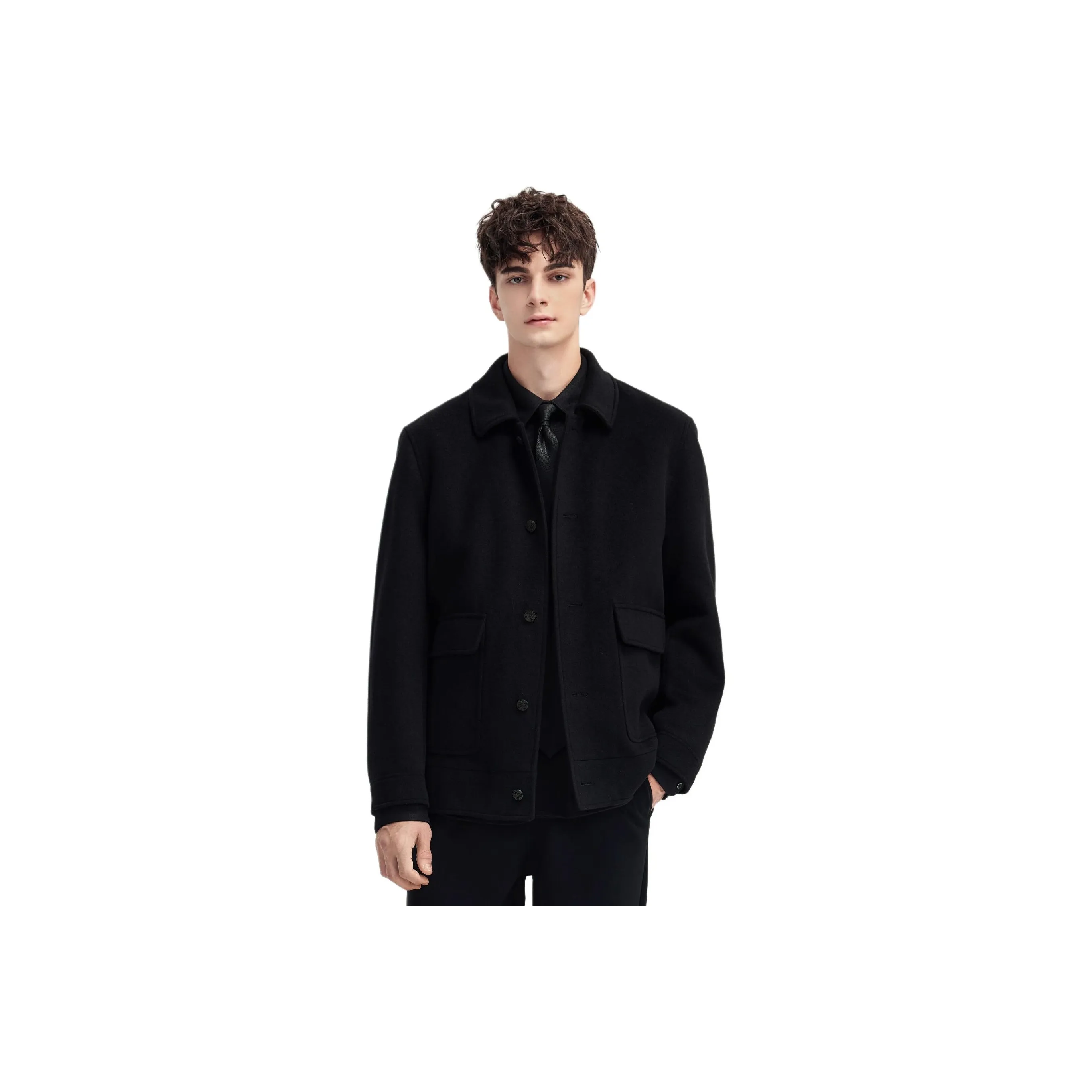 WILD LEADER Vedri Cropped Coat Men's