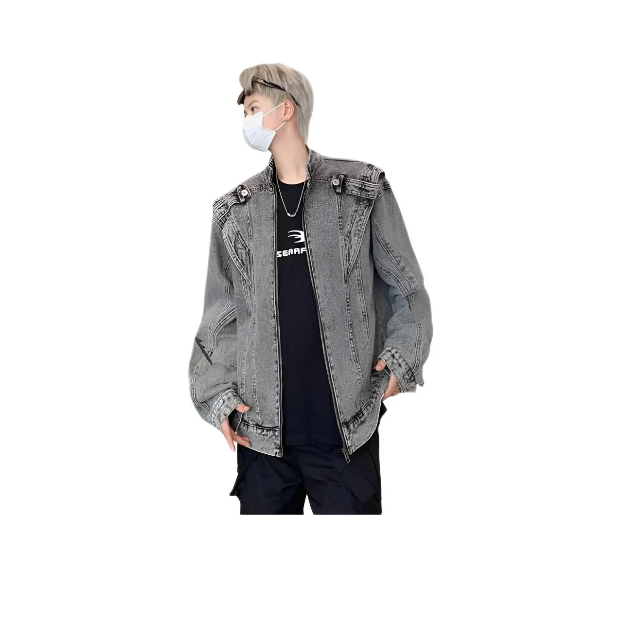 TONYBEAR Серый Мужская Куртка