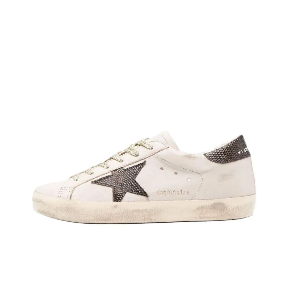 Golden Goose Super-Star Skateboard Shoes Women's Low-Top White