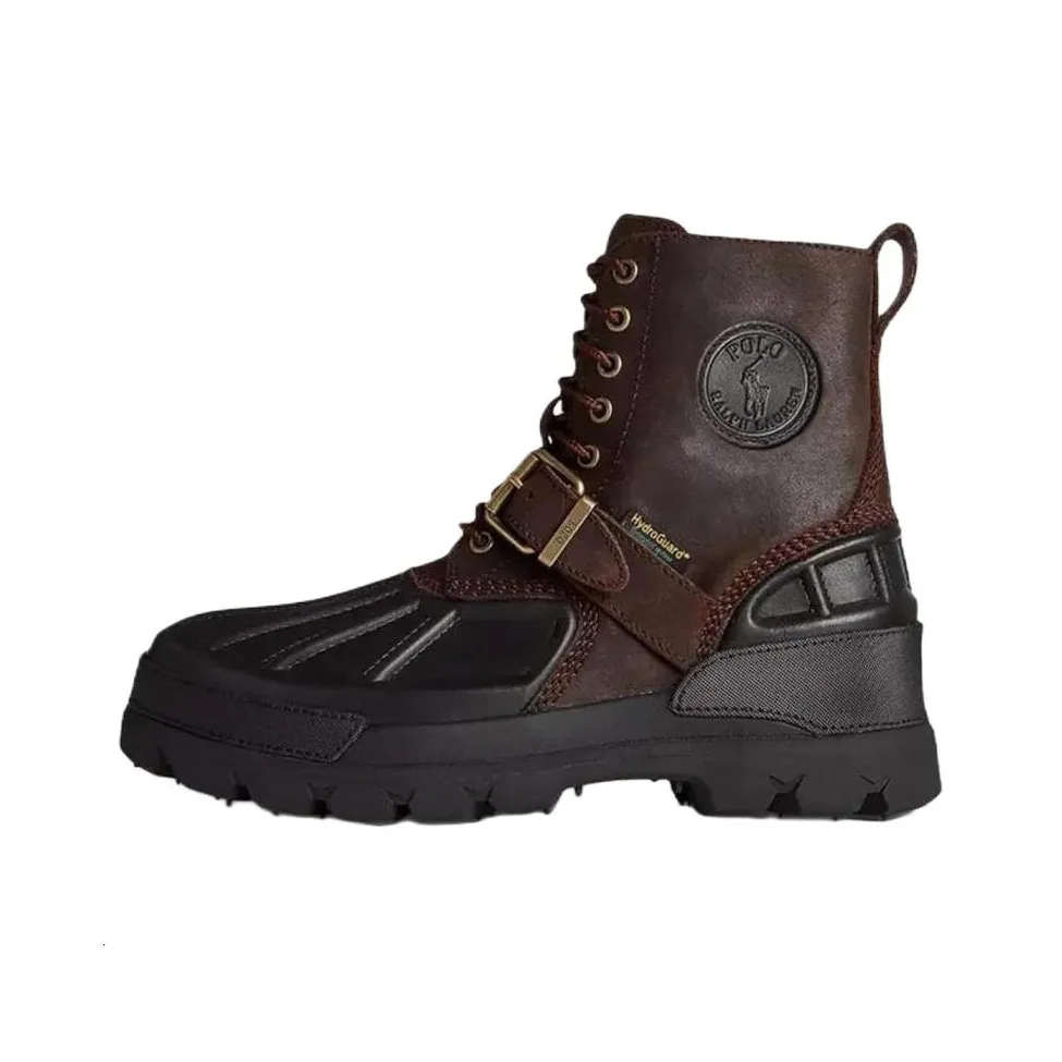 Polo Ralph Lauren Oslo Ankle Boots Men Brown