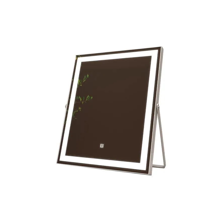 PureLove Портативный Металлический LED Дом и На открытом воздухе Портативный Динамический Fill Свет Многофункциональное Зеркальце с Светом Зеркала MAKE UP