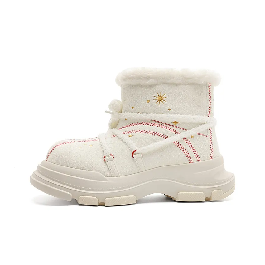 OUBT Сноубутсы Белый Унисекс