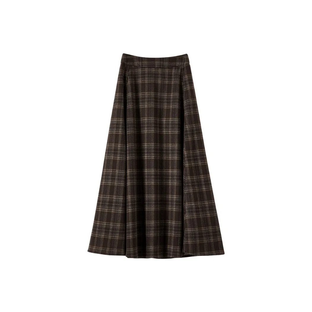 WANBAI Повседневная длинная юбка для женщин