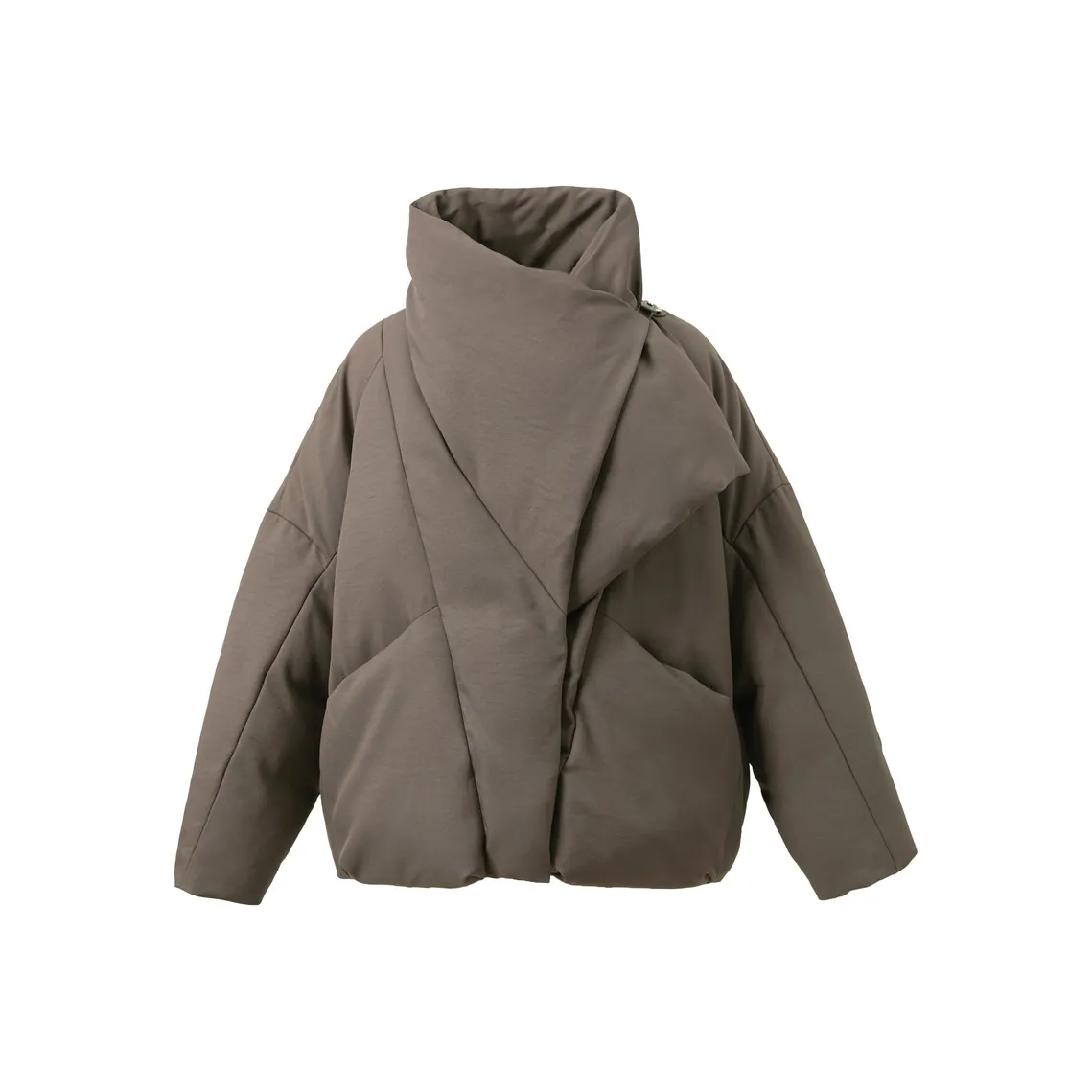 3COLOUR Тауповый Женский Пуховик