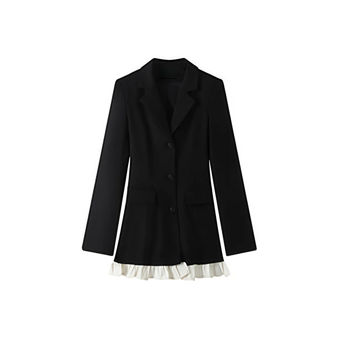 Icicofficial Длинное платье с длинными рукавами женское