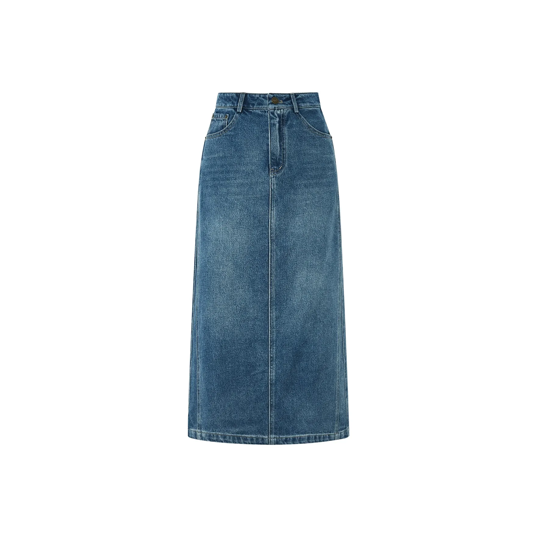 LEE COOPER Blue Женские Джинсовые Длинные Юбки