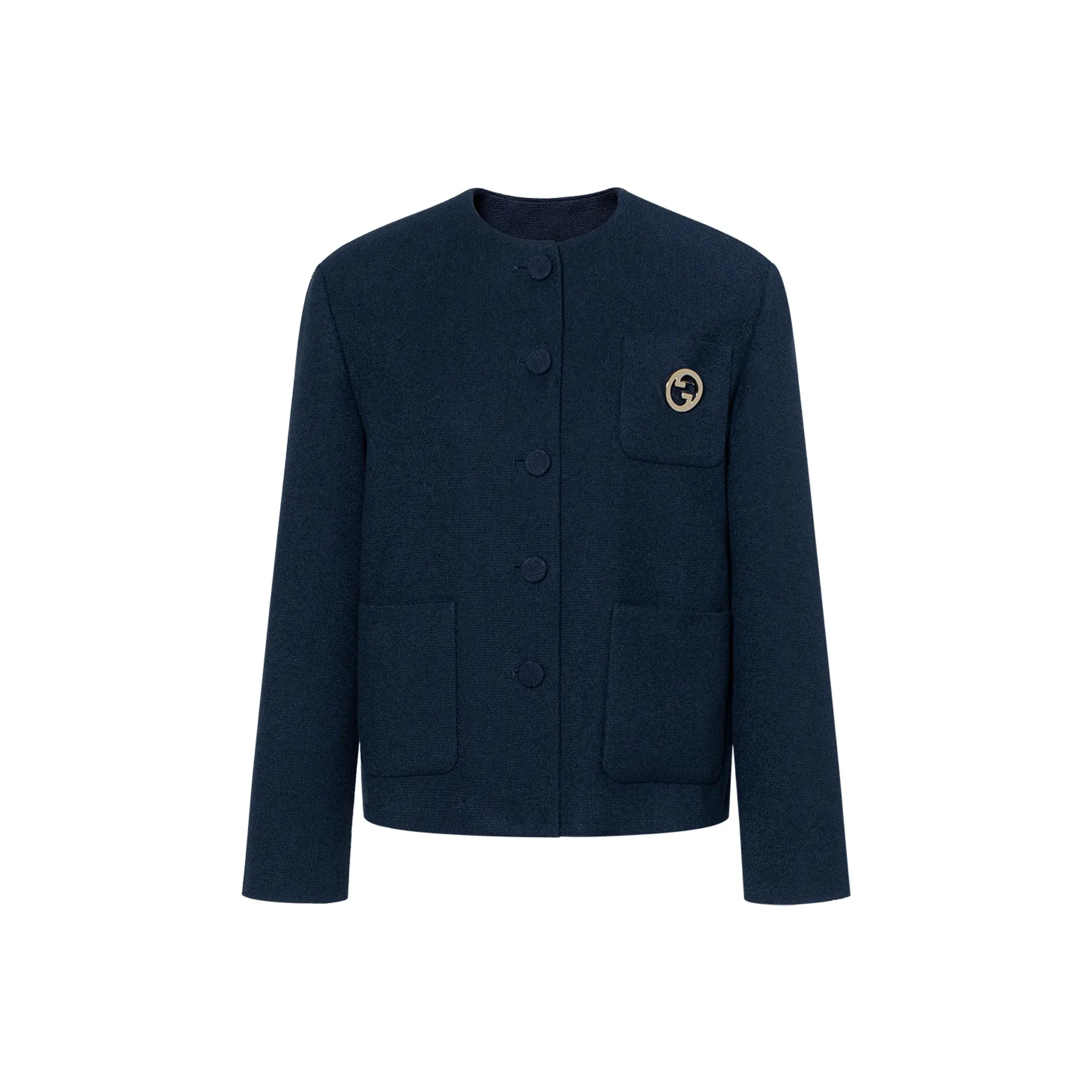 GUCCI Jackets Women's Dark Blue