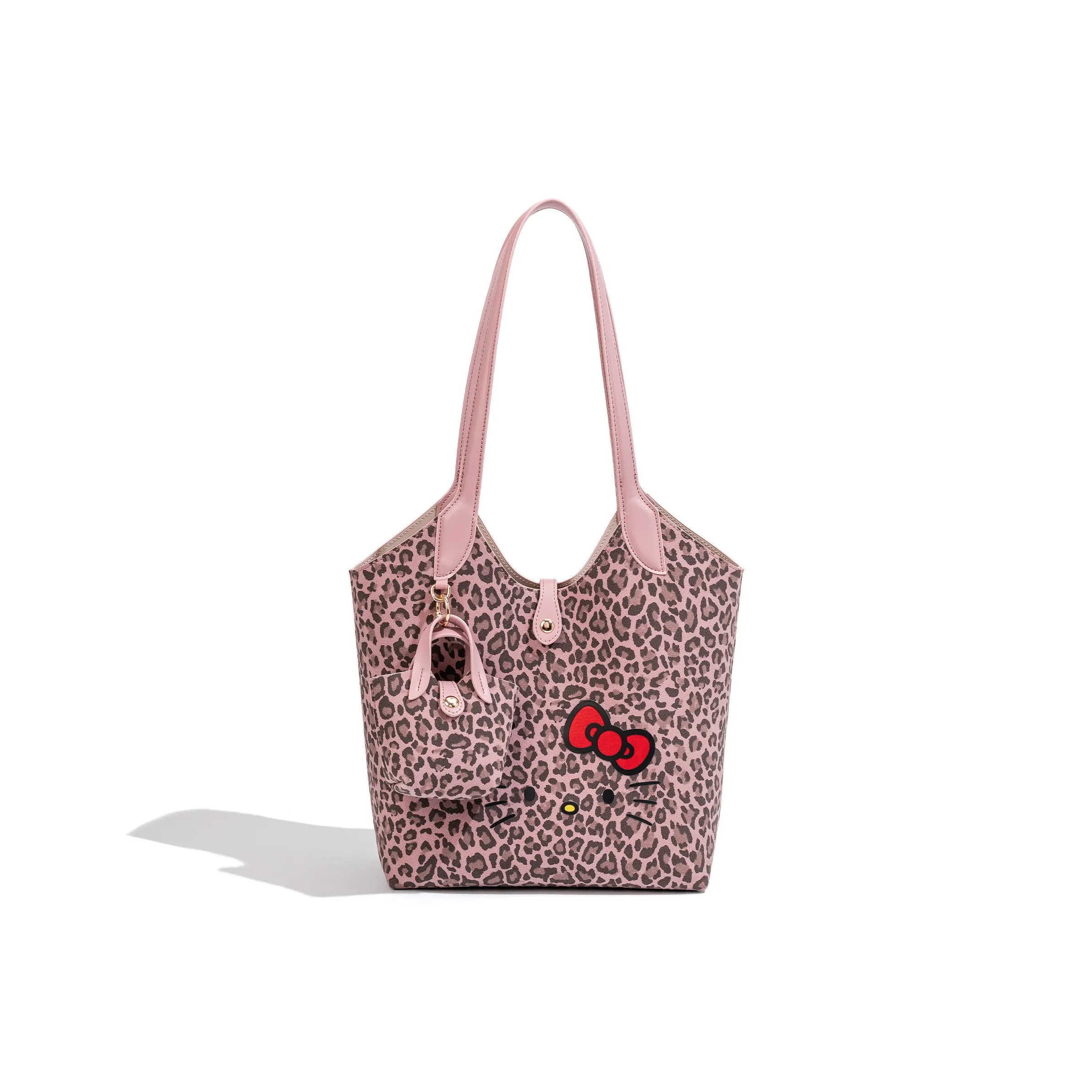 Санрио Hello Kitty ПУ (полиуретан) Сумка через плечо сумка Обычная Женская Многоцветная