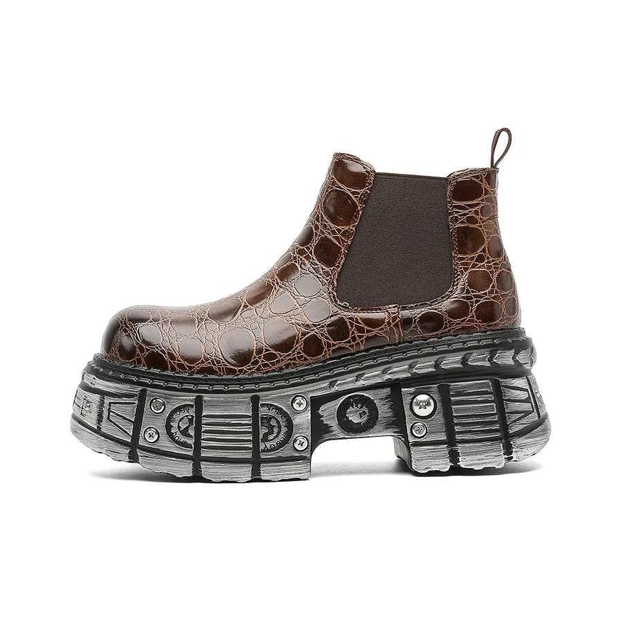 KUNGFUDEER Ankle Длина (размер в длину) Челси Мужской