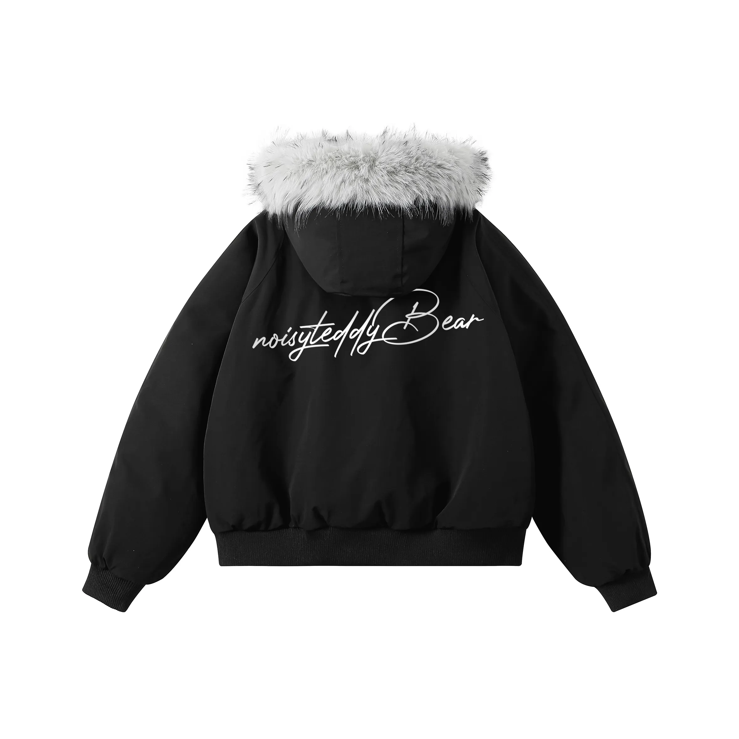 NOISY TEDDY Хлопковый пуховик унисекс