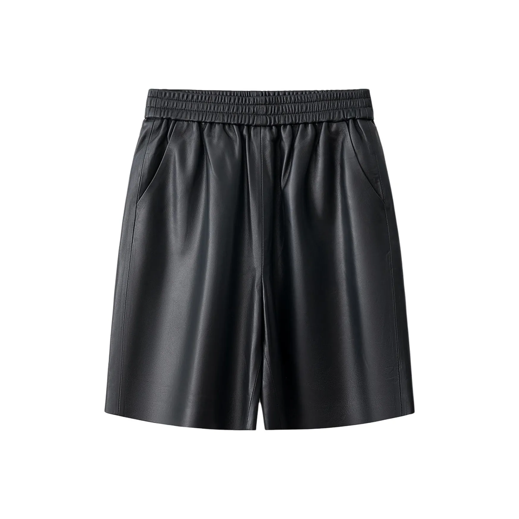 BILISISHANYANG Кожаные брюки женские