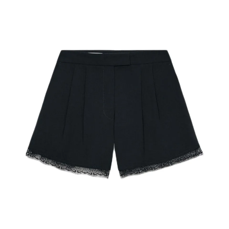 ZARA Черные Повседневные Шорты для Женщин