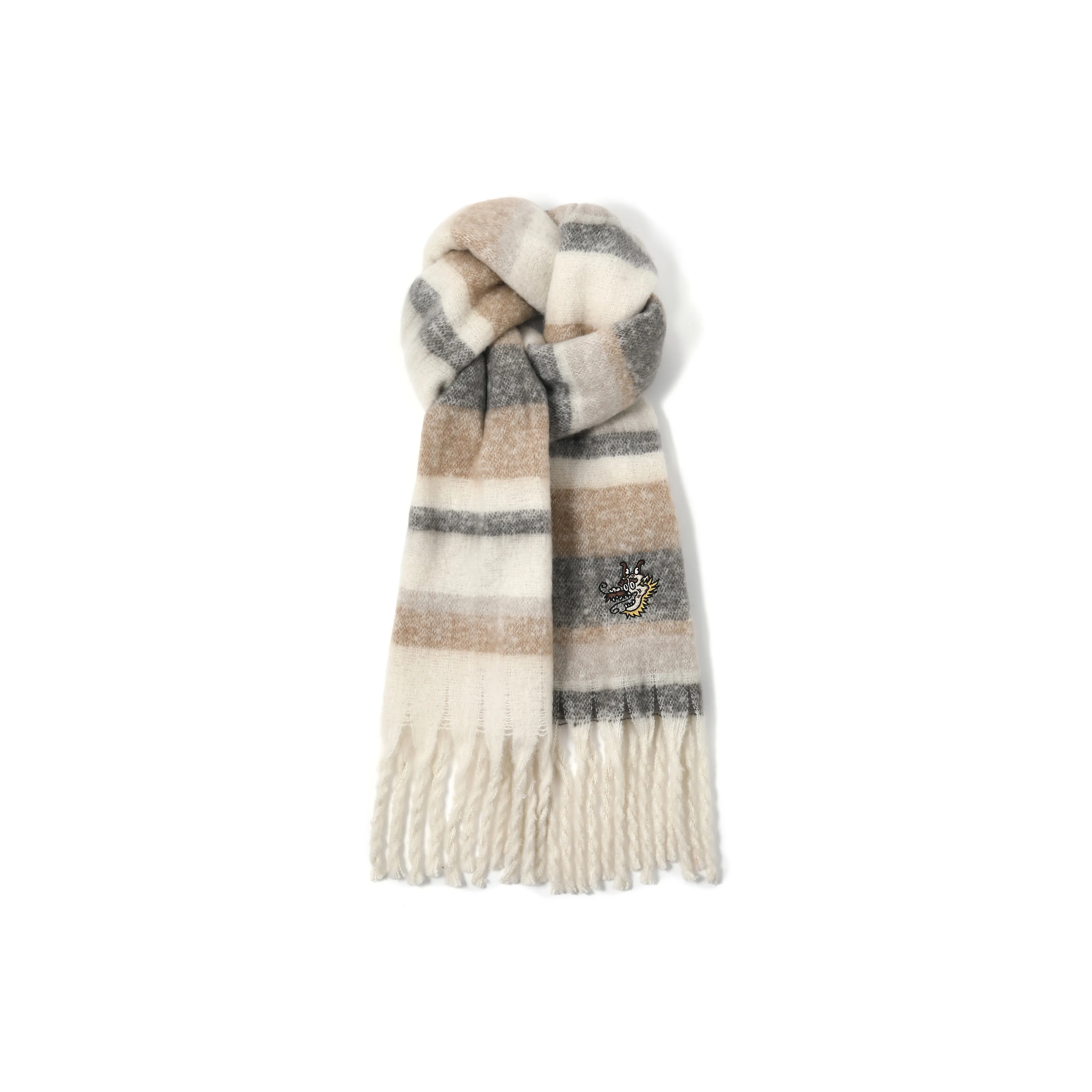 Urban Beauty Mohair Knit Scarves Unisex Городская красота Мохер Вязаные шарфы Унисекс